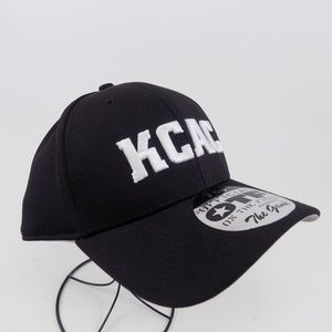 KCAC Fitted Ball Cap Black Size 7 5/8 The Game